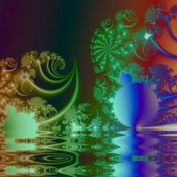 Mandelbrot lake